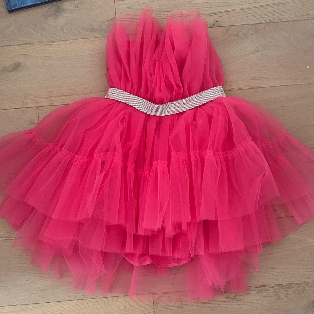 Fashion Nova Pink Tulle Dress